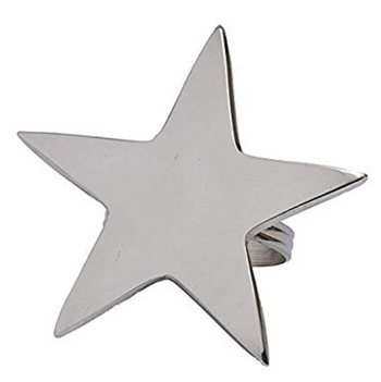 Silver Star Napkin Ring